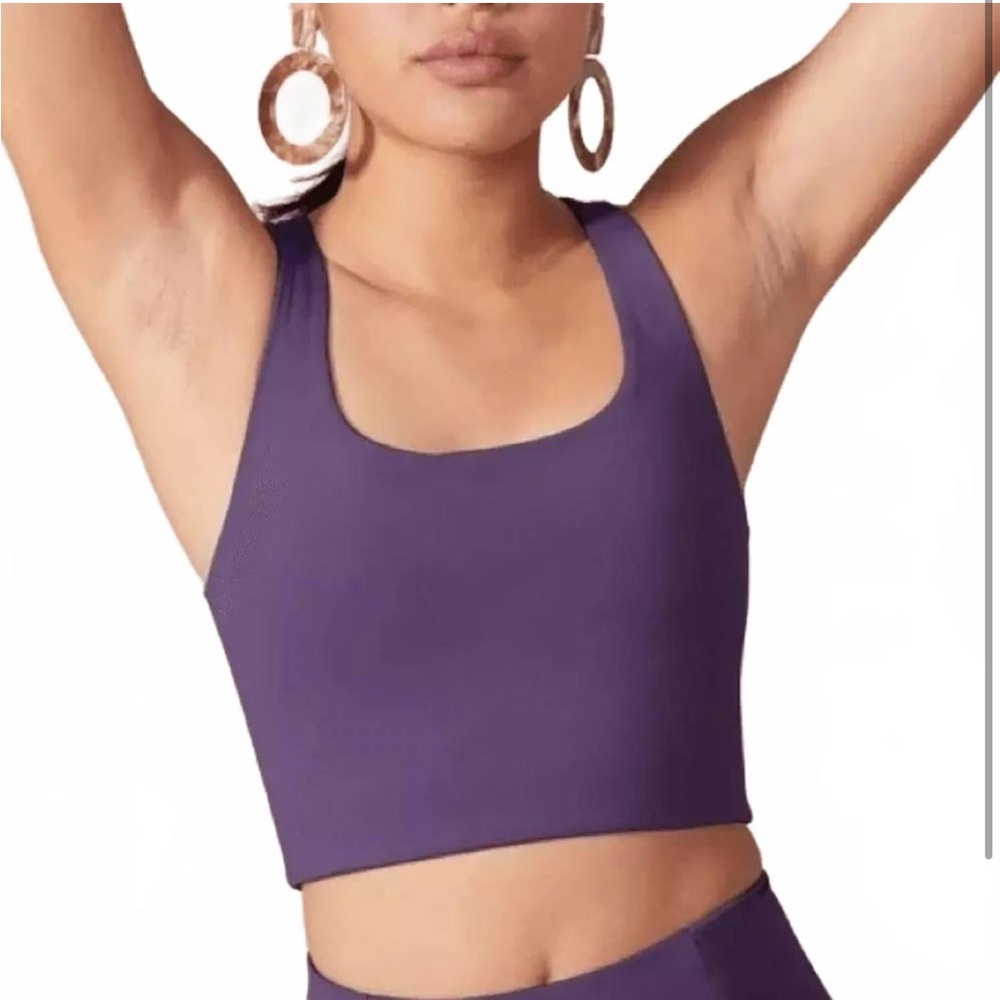 Girlfriend Collective Deep Purple Sports Bra